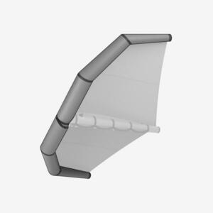 Decathlon Wing belépőél tube, 2, 5 m² - WNG 100 kép