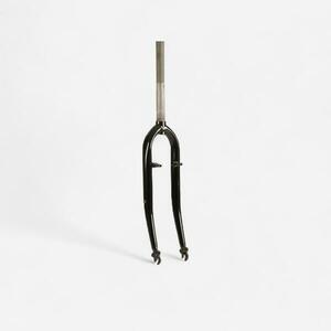 Btwin Merev villa Elops 3 városi kerékpárra 28" 1", csavarokkal, fekete kép