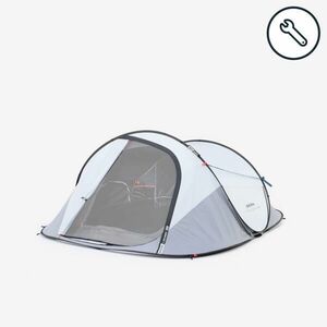 Quechua Dupla ponyva a 2 Seconds Fresh&Black, 3 személyes sátorhoz kép