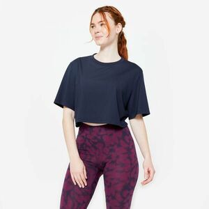 Domyos Női fitnesz crop top póló kép