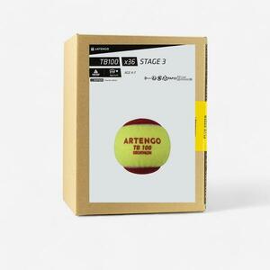 Artengo Teniszlabda TB100 36 db, piros kép