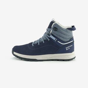 Quechua Gyerek téli túrabakancs, bőr, fűzős, meleg, vízhatlan, 35-38-as méret - SH500 kép