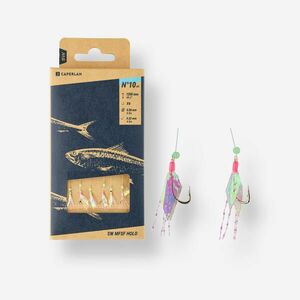 Caperlan SW MFSF T10 sleppelő zsinór tollakkal, holografikus, tengeri horgászathoz kép