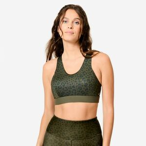 Decathlon Női sportmelltartó, úszóhát kialakítású, közepes tartású kép