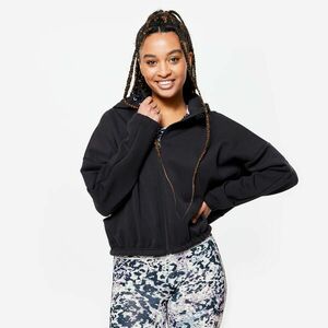 Domyos Női fitnesz kapucnis pulóver kép