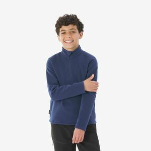Quechua Gyerek túra polárpulóver, cipzáras nyakú, 7-15 éveseknek - MH100 kép