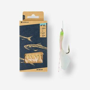 Caperlan SW MFLAR T10 sleppelő zsinór tollakkal, lárva, tengeri horgászathoz kép
