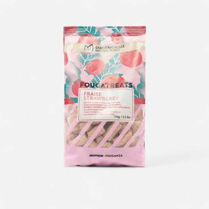 Fouganza Lócsemege, lovaknak és póniknak eperízű, 1 kg - Fougatreats kép