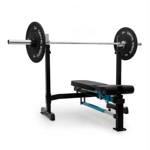Capital Sports Benchex, erősítő pad, ferde és vízszintes pad, max. 250 kg, kék kép