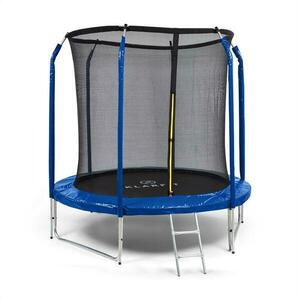 KLARFIT Jumpstarter, trambulin, 2, 5 m Ø, háló 120 kg max., 195 cm Ø ugrófelület kép