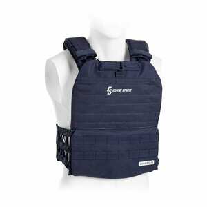 Capital Sports Battlevest 2.0, súlymellény, 2 x 2 súly 5, 75 (2, 6) és 8, 75 lbs (4, 0 kg), kék kép