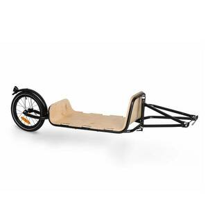 KLARFIT Companion Chaser, bicikli utánfutó, 30 kg, 16", multiplex, nyírfa kép