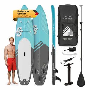Capital Sports Lanikai Cruiser 10.8, felfújható paddle board, készlet SUP deszkával, 330 x 77 x 15 kép