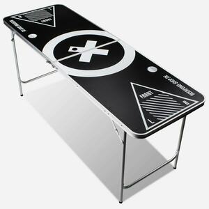 BeerCup Baseliner, beer pong készlet asztallal, audio, fogantyúk, labdatartó, 6 labdácska kép