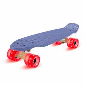 Fun pro Mini Cruiser, gördeszka, trickboard, PP Board, 100kg-ig, LED kerekek, PU keménysége: 88A kép