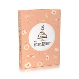 Spielehelden Wedding Selfies Esküvői játék 55 fotós feladat zseb formátumban kép