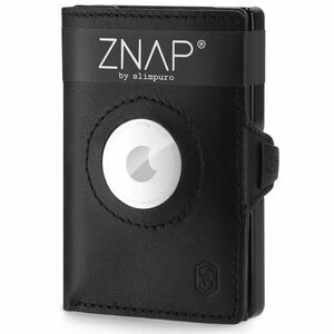 Slimpuro ZNAP Airtag Wallet, 12 kártya, érmés rekesz, 8, 9 x 1, 8 x 6, 3 cm (Sz x M x M), RFID-védelem kép