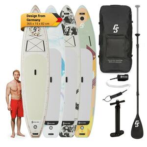 Capital Sports Kipu Allrounder 365, felfújható paddleboard, SUP board Szett, cruiser kép