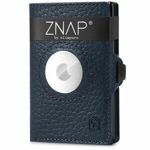 Slimpuro ZNAP Airtag Wallet, 8 kártya, érmés rekesz, 8, 9 x 1, 5 x 6, 3 cm (SZ x Ma x Mé), RFID-védelem kép