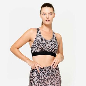 Decathlon Női sportmelltartó, úszóhát kialakítású, közepes tartású kép