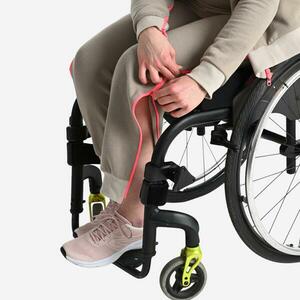 Decathlon Női fitnesz melegítőnadrág, cipzáros, könnyű felvétel kép