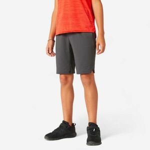 Domyos Gyerek rövidnadrág S500, légáteresztő, pamut, szürke kép