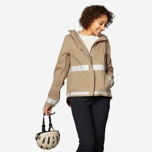 Btwin Női kerékpáros láthatósági esőkabát - 540-es kép