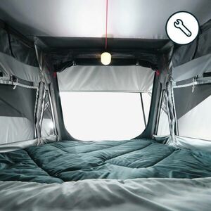 Quechua Hálófülke a 2 személyes x NaïtUp Fresh & Black tetősátorhoz kép