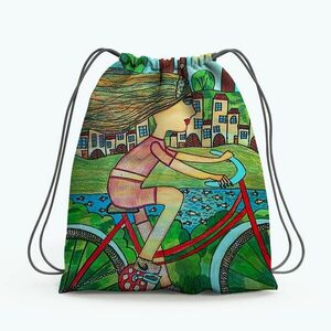 Szuno Tornazsák, kerékpározás, lány kép