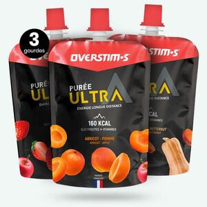 Overstim.S Energiapüré, vegyes csomag, 3 x 90 g - Ultra kép