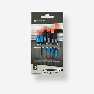 Caperlan Úszó finomszerelékes horgászathoz F100 CL, 1 g, 6 db kép