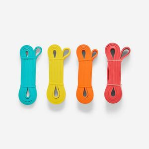 Domyos Fitnesz gumiszalag, 4 db-os (15 kg, 25 35 45 kg) kép