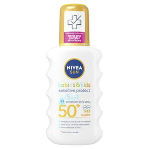 Nivea Gyerek és baba napvédő spray, SPF 50+, 200 ml - Protect & Play kép