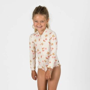 Decathlon Baba/Lány úszódressz, egyrészes, hosszú ujjú, UV-szűrő - Izia kép