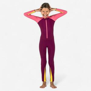 Decathlon Lány úszóoverall, hosszú ujjú, UV-szűrő - Combiswim 100 kép