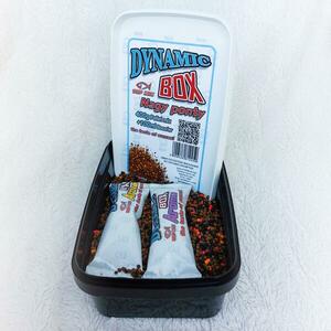 Top Mix Pellet box, nagyponty, 400g+100ml booster kép