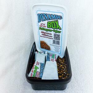 Top Mix Pellet box, fokhagyma-vajsav, 400g+100ml booster kép