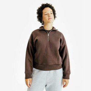 Decathlon Női pulóver, cipzáras nyakú - Elementals kép