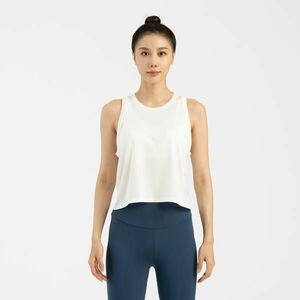 Kiprun Női ujjatlan futófelső, rövid szabású, légáteresztő - Run 500 kép