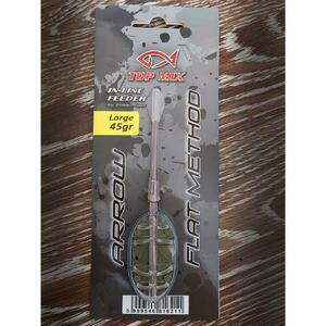 Top Mix Method feeder kosár - Arrow flat, L45 kép