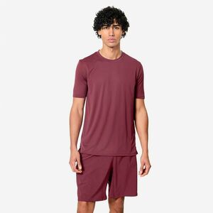 Domyos Férfi fitneszpóló, kerek nyakú, légáteresztő kép