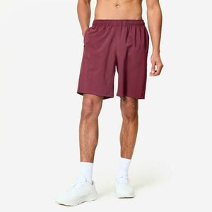 Domyos Férfi fitnesz rövidnadrág, légáteresztő, cipzáras zsebes kép