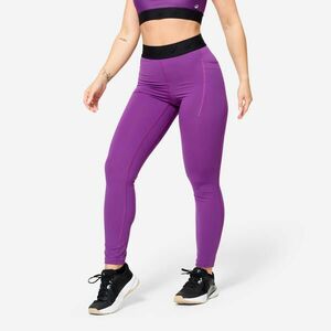 Domyos Női fitnesz leggings, gumírozott derekú kép