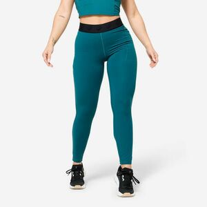 Domyos Női fitnesz leggings, gumírozott derekú kép