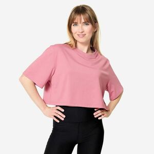 Domyos Női fitnesz crop top póló kép