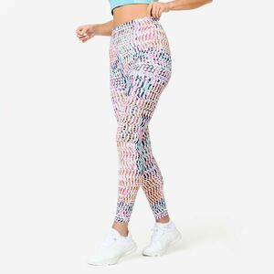 Domyos Női fitnesz leggings, magasított derekú kép
