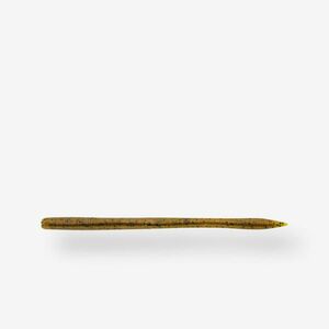 Caperlan Plasztikcsali, féreg, 10 db - Yubari Finesse Worm Green Pumpkin Black Flakes kép