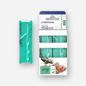 Caperlan Szerelék tengeri horgászathoz, gyöngyös, N°10 3H x2 kép