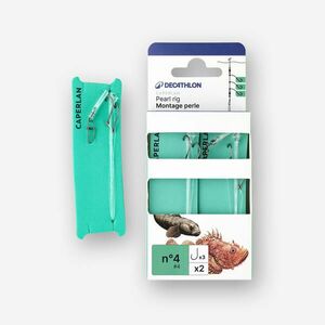 Caperlan Szerelék tengeri horgászathoz, gyöngyös, N°4 3H x2 kép