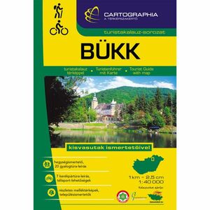 Cartographia Bükk turistakalauz kép
